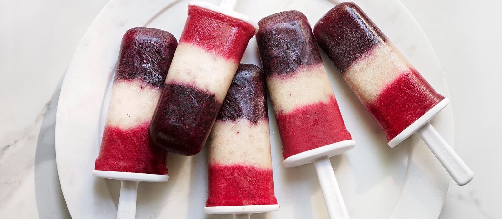 Summer Berry Popsicles