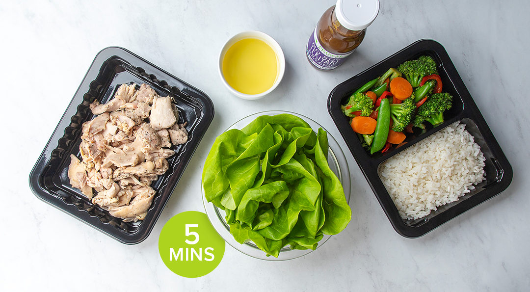 5-Minute Teriyaki Lettuce Wrap Recipe