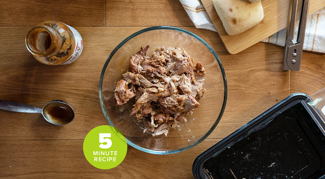 5-Minute Halo & Cleaver BBQ Pulled Pork